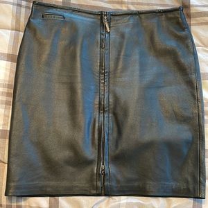 Express Leather Skirt Size 11/12